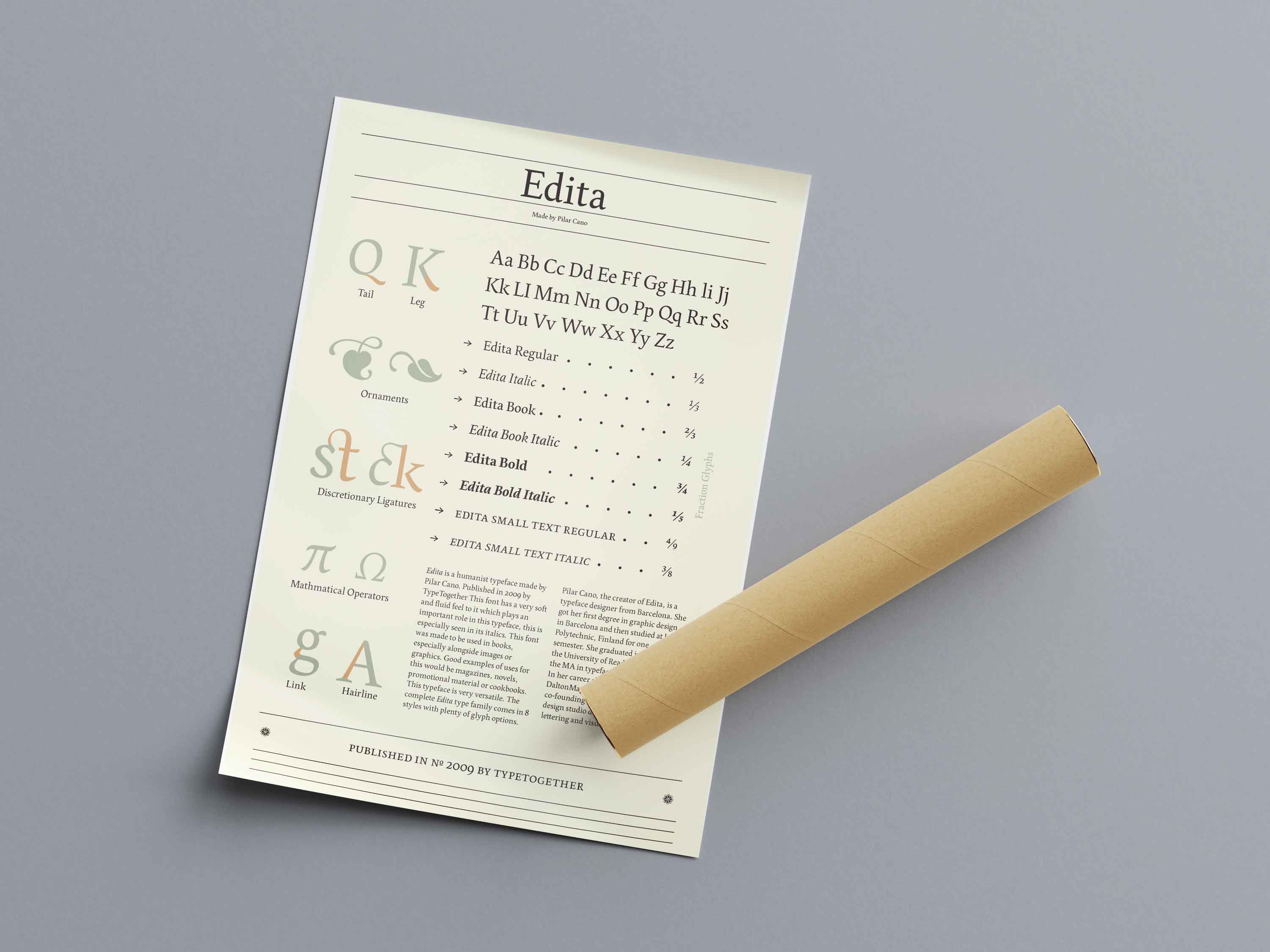 Edita poster mockup.