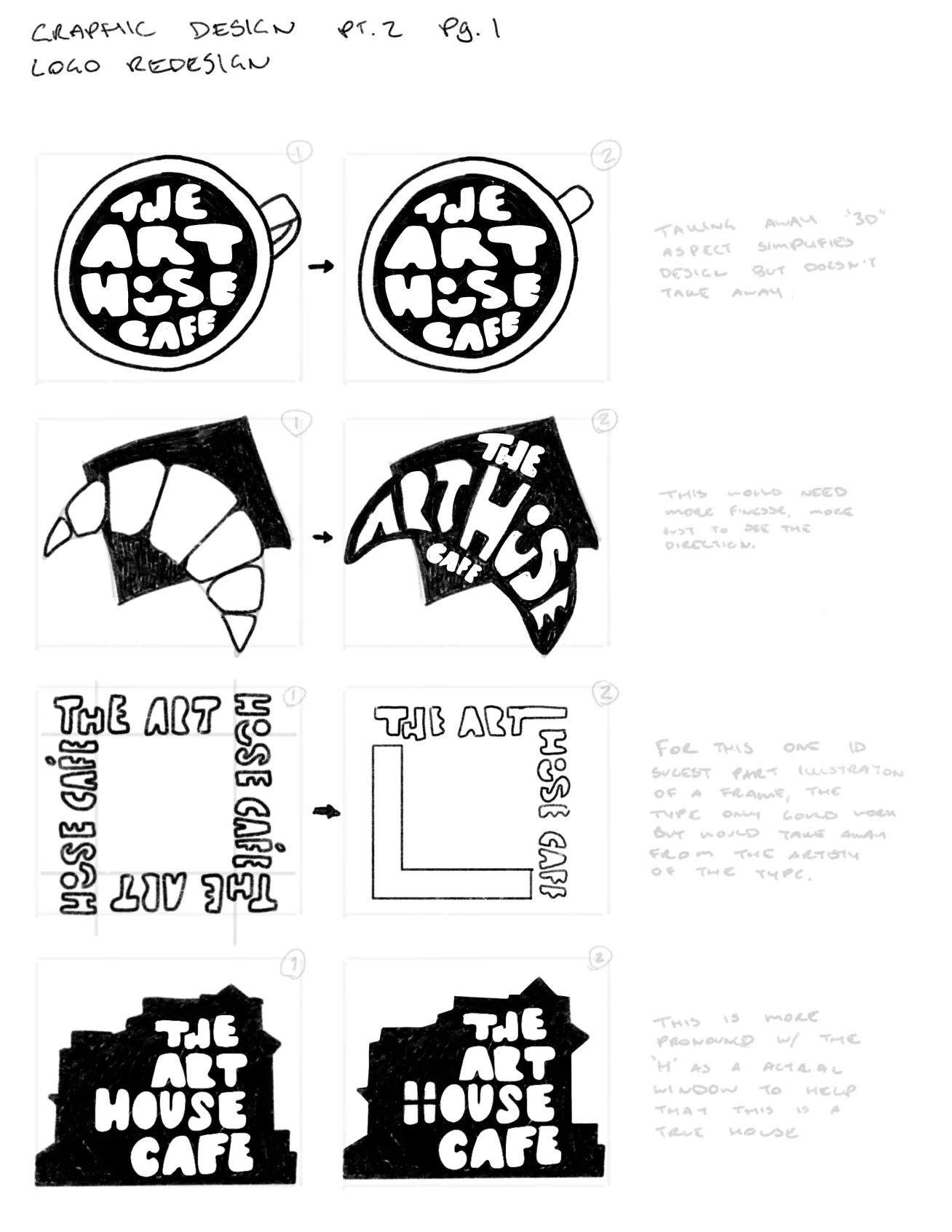 Logo sketches, page 2