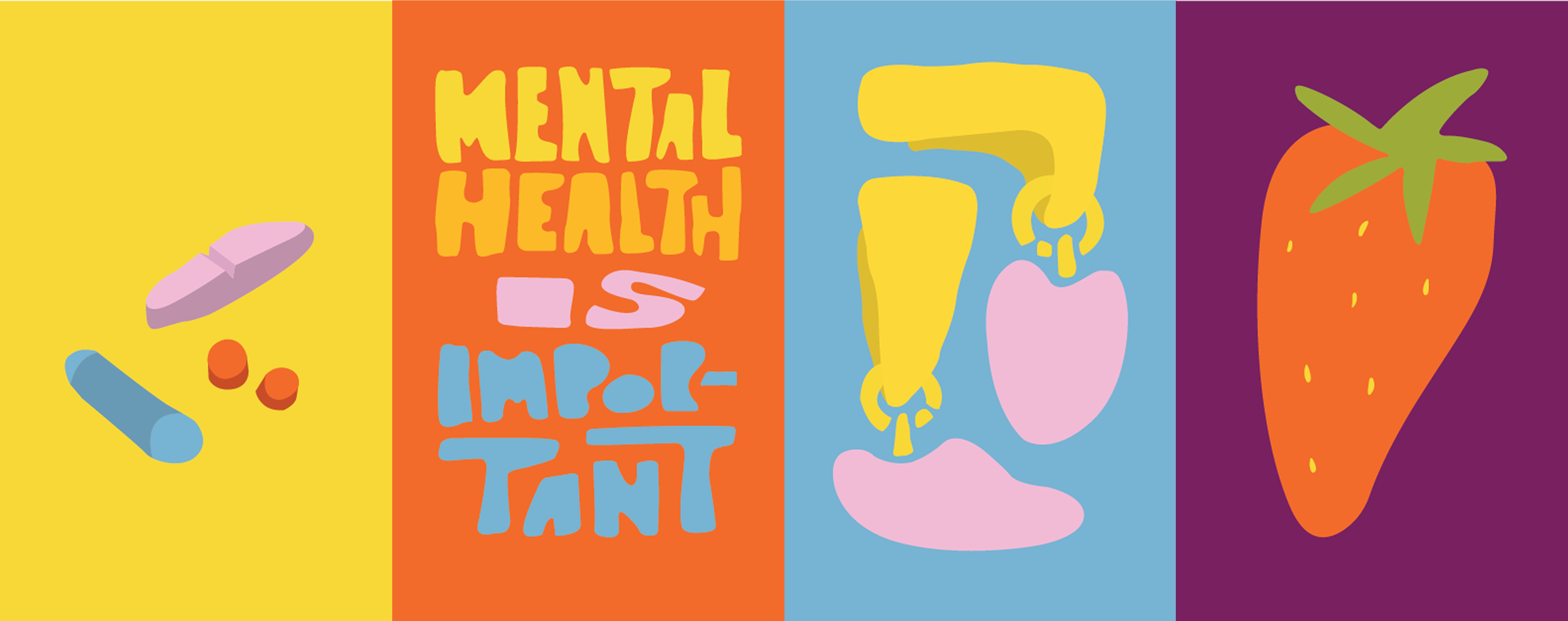 Pinned image for World Issue Zines project, showcasing the illustrations