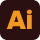 Adobe Illustrator's app icon.