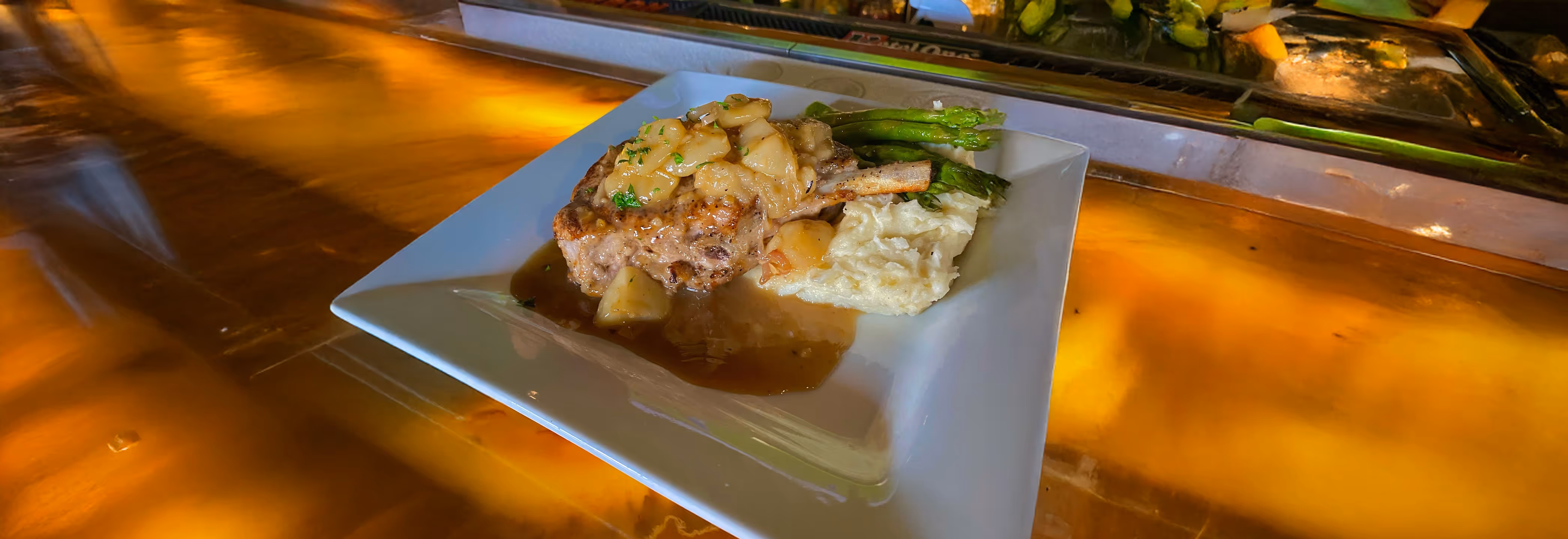 Maple Apple Pork Chop special