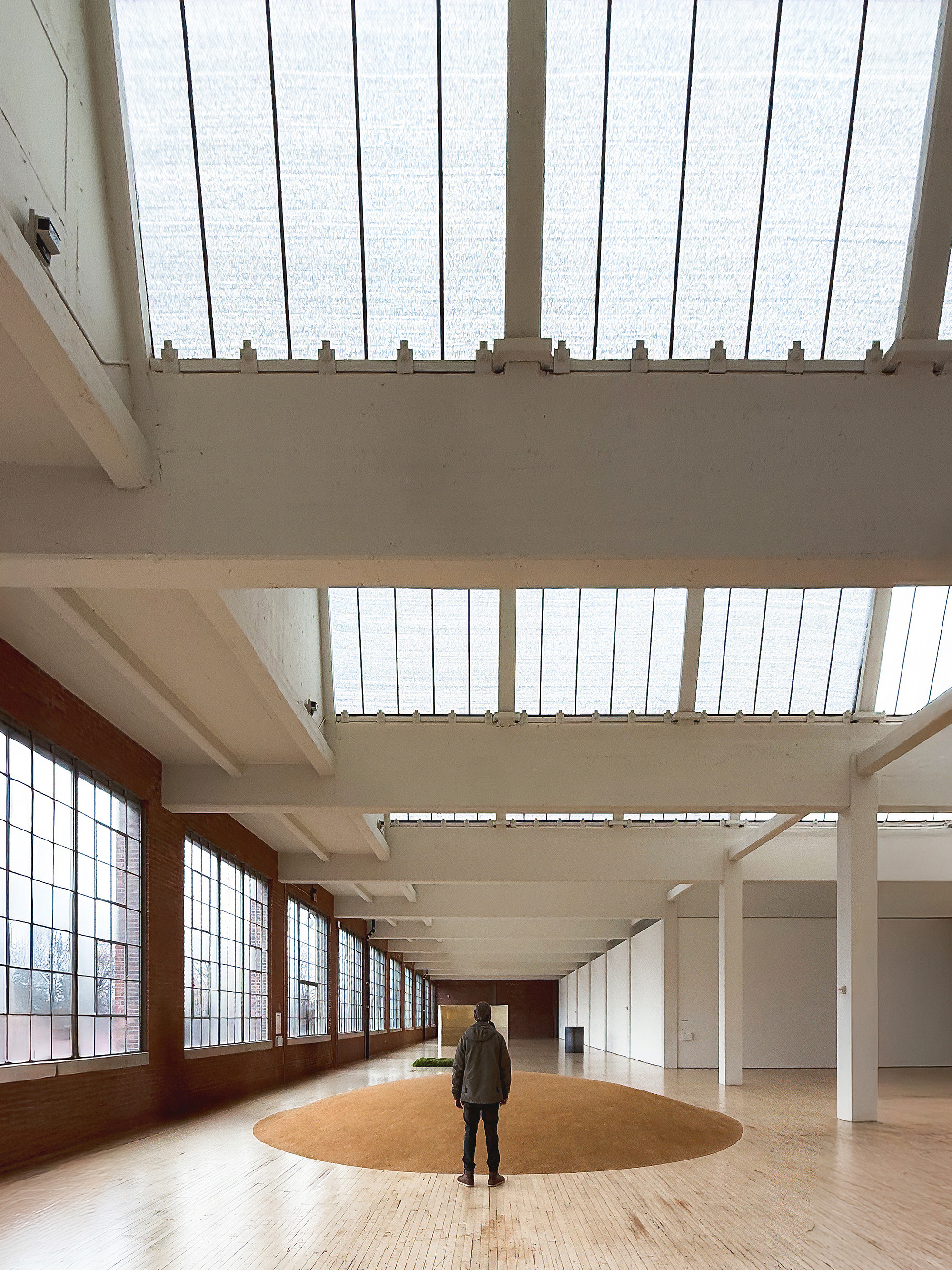 By the end of the day, the method has returned to duration, material, and the relationships that make an object possible. Image Credit: Meg Webster, Concave Room, 1996. Installation view, Dia Beacon.