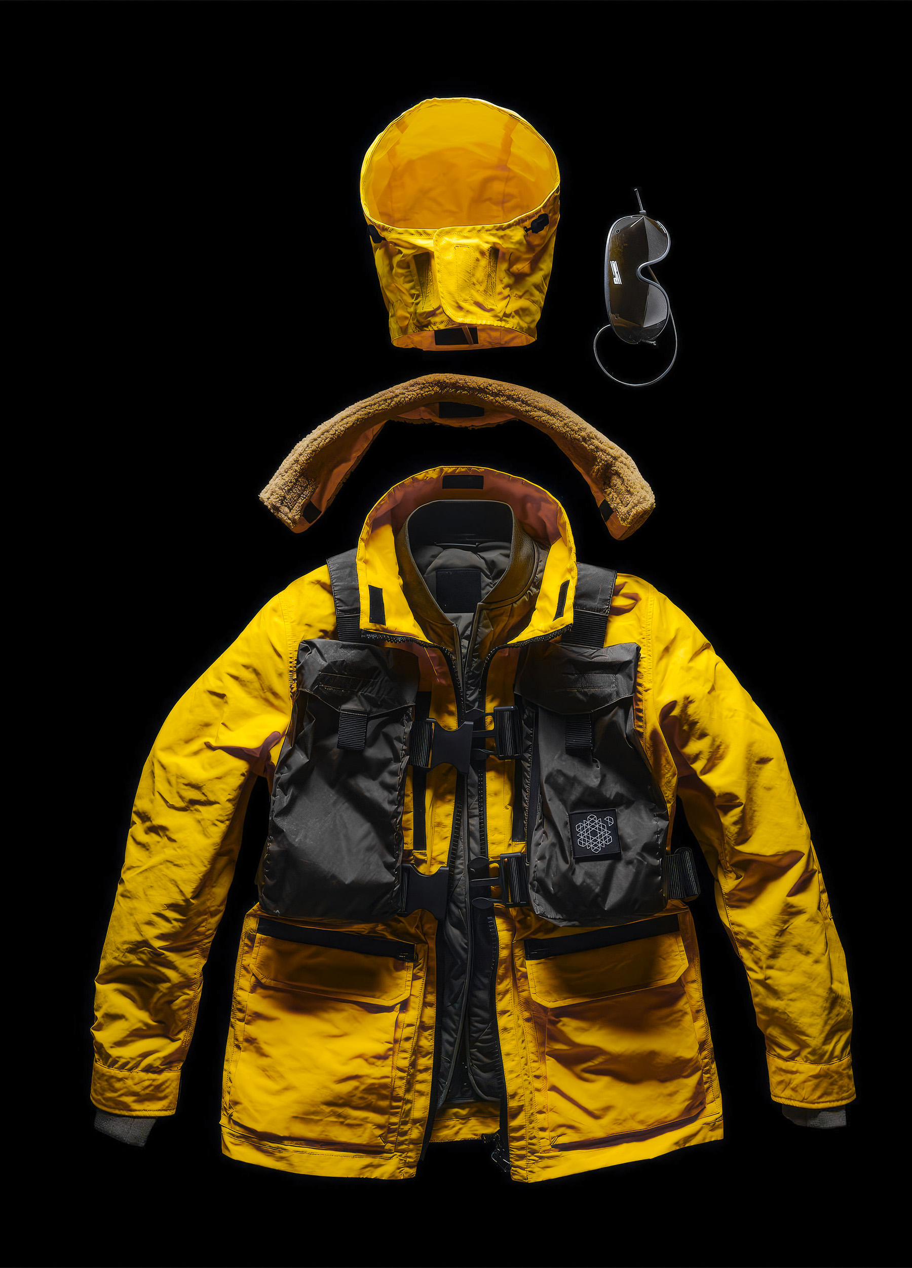 The jacket can stand alone even when it was conceived as part of a larger set. Image Credit: Plurimus NO_S20_1A_33 Folgore Field Jacket. Made in Italy in an edition of 99 numbered pieces.