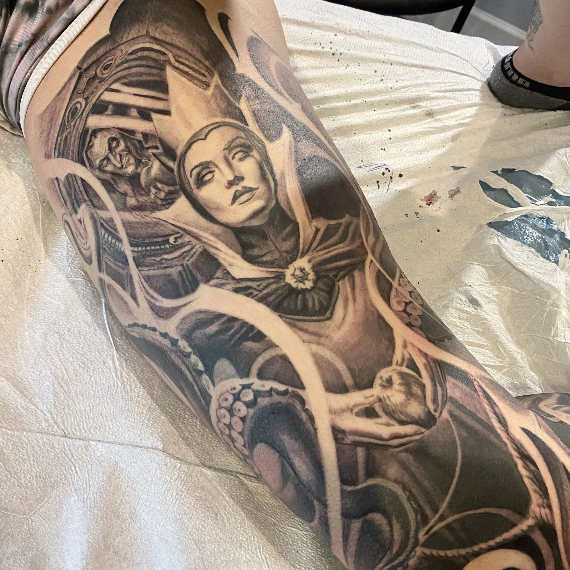 Black And Grey Tattoo Duncan