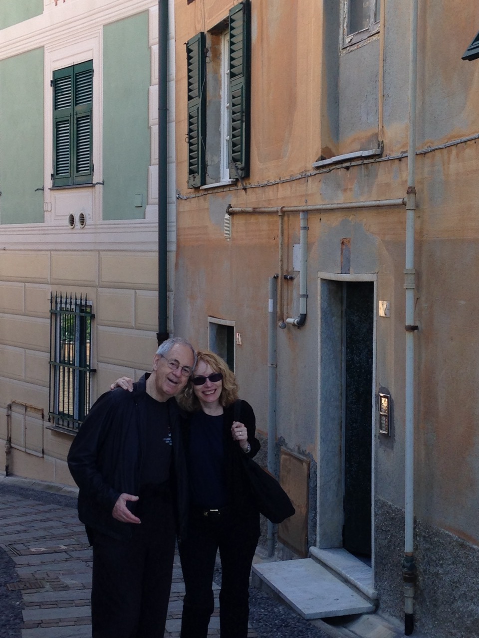 David and Toril in Genoa in 2014