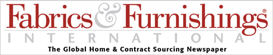 Fabrics & Furnishings International logo with tagline The Global Home & Contract Sourcing Newspaper.