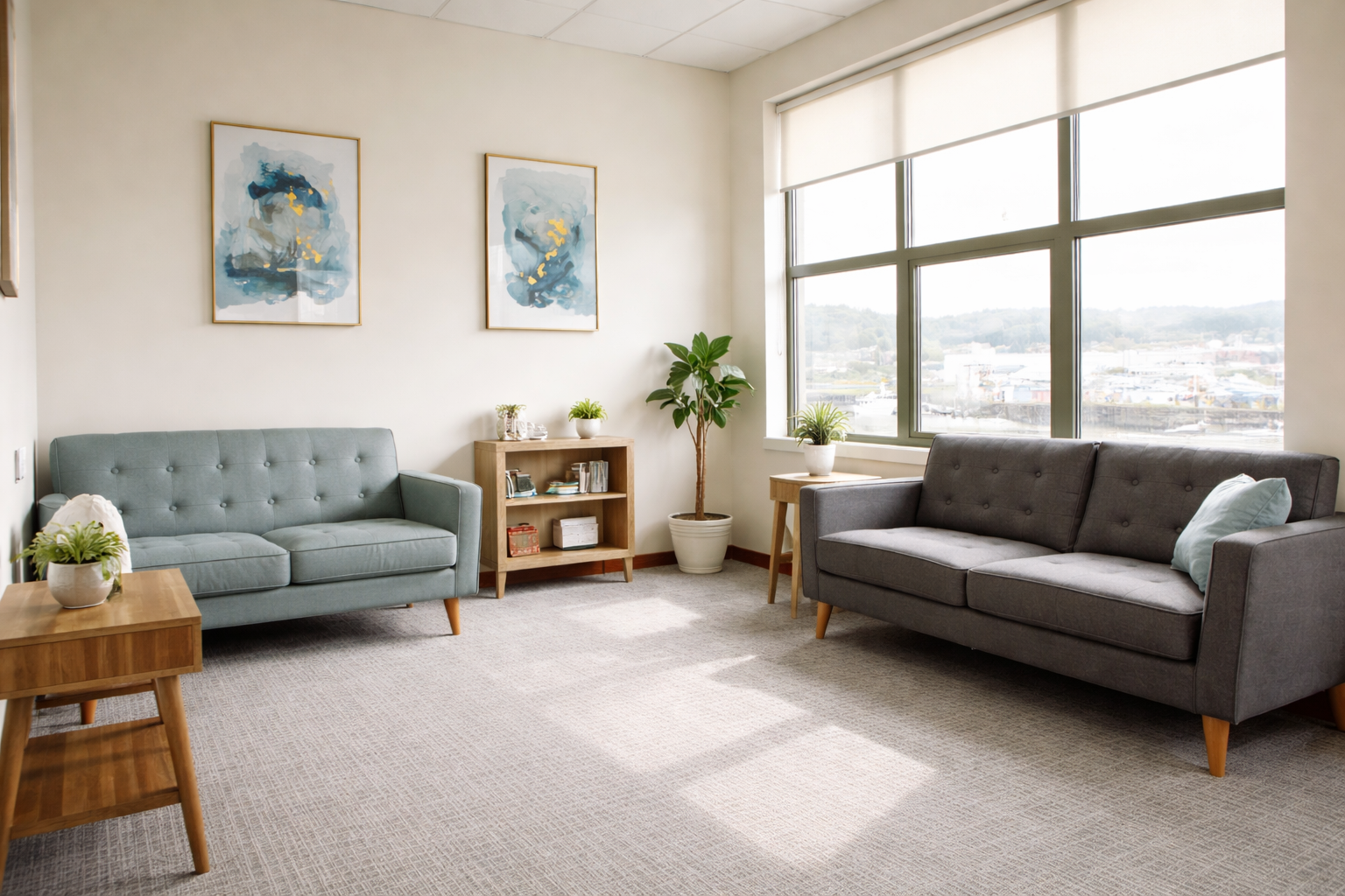 [background image] image of office space (for a dietetics clinic)