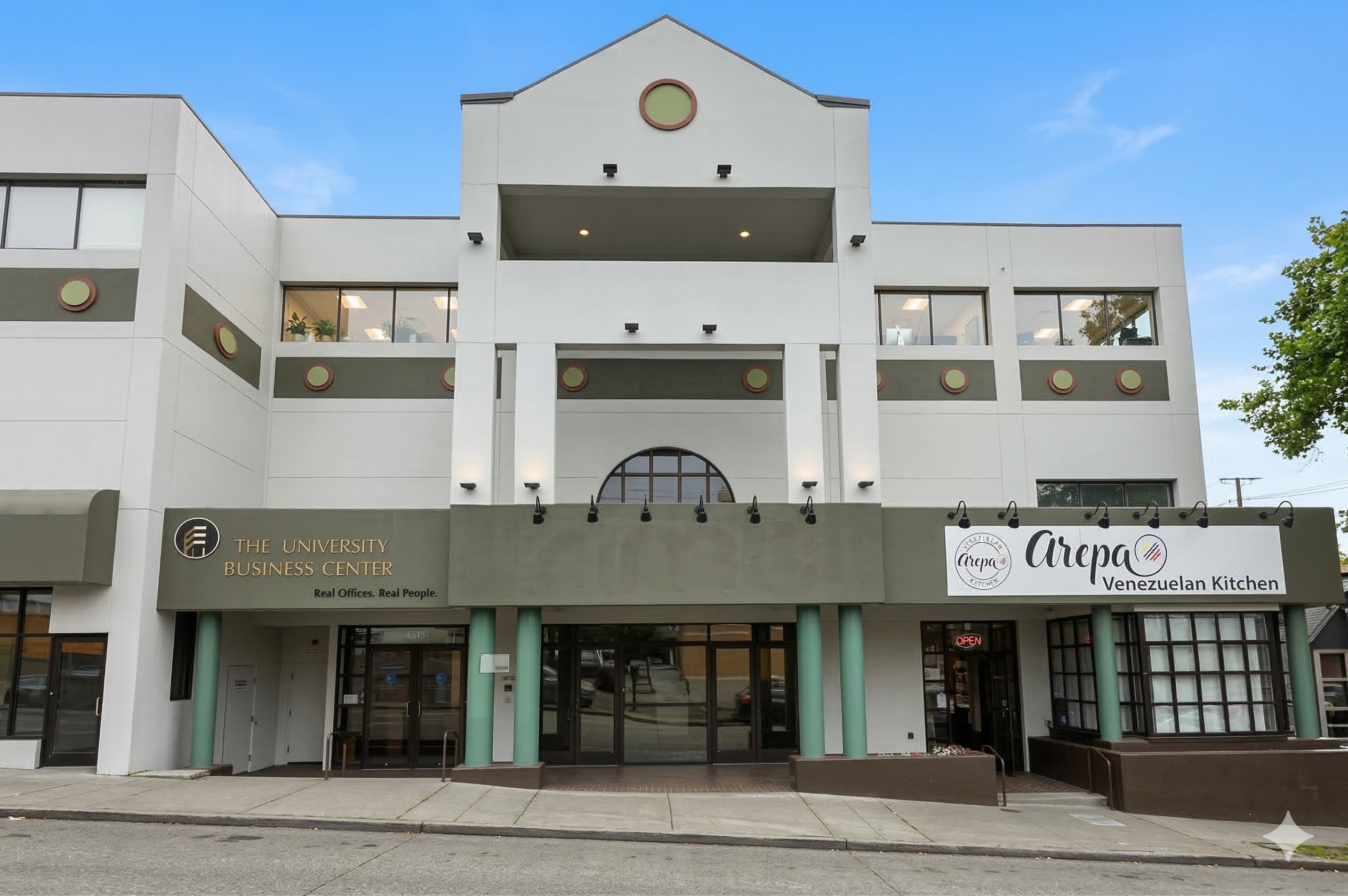 image of job applicants in a discussion at a medical clinic