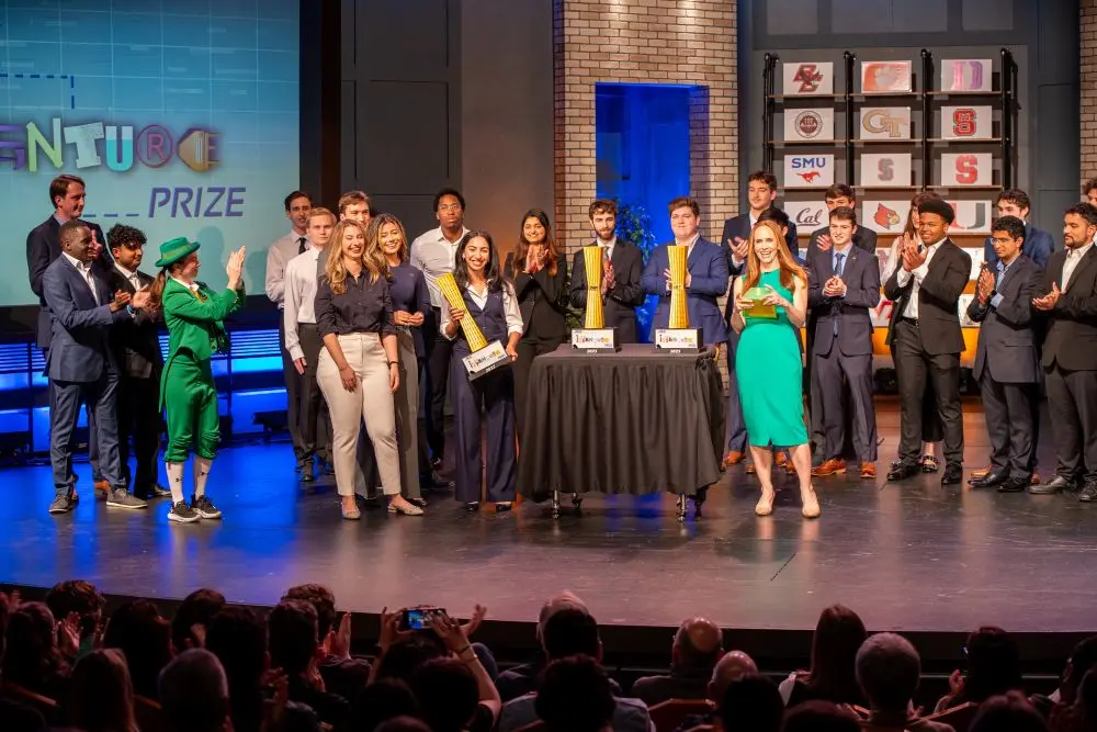 InVenture Prize trophy ceremony 2025