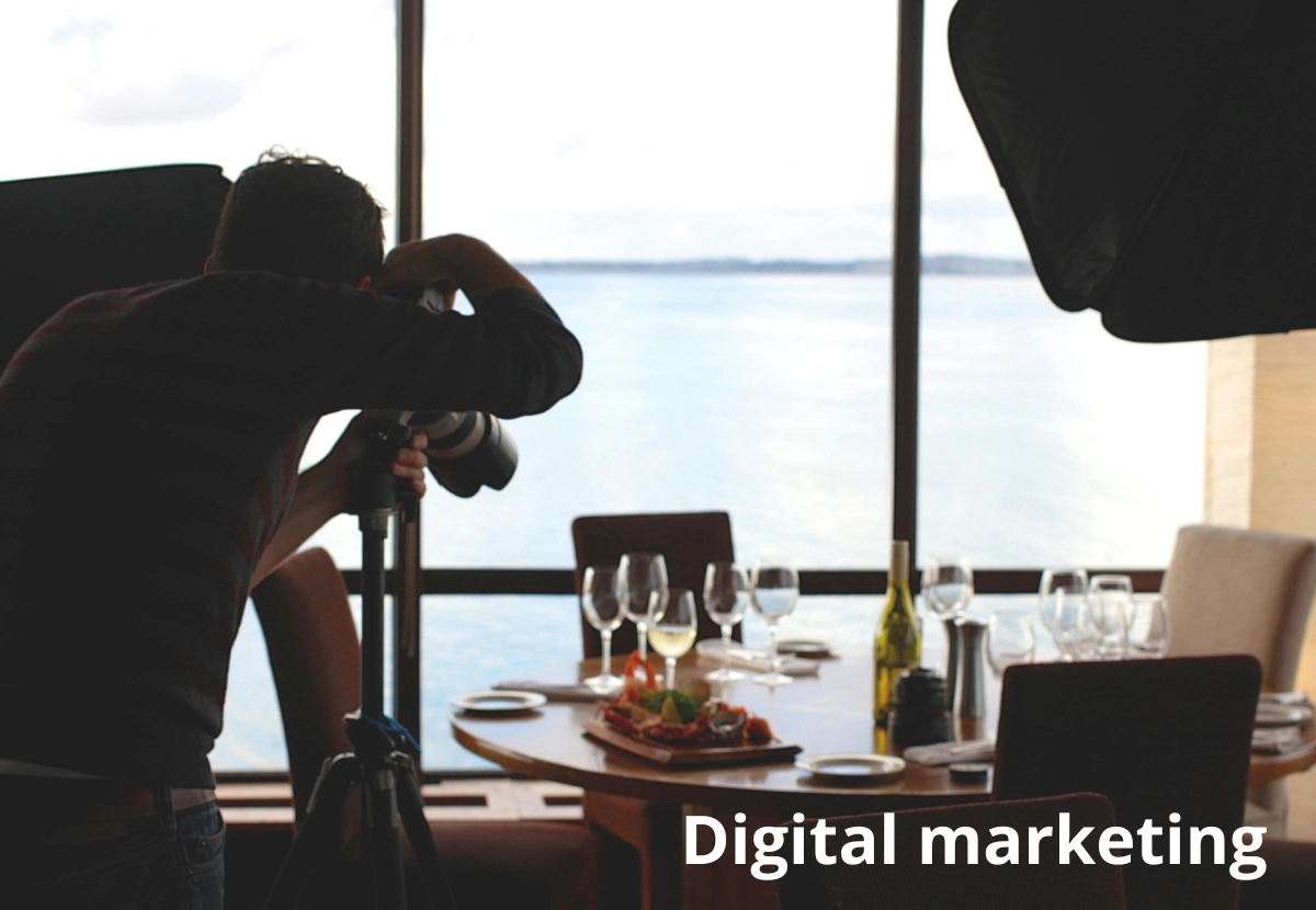 image of the team working together