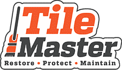 Tile Master logo with tagline Restore, Protect, Maintain in black and orange text.