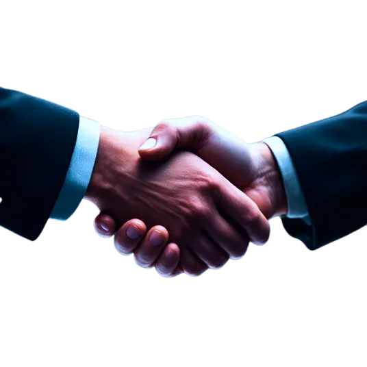 Handshake illustration