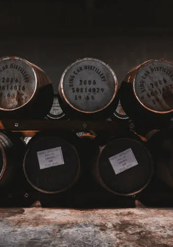 Barrels with beer 1
