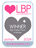 Loved By Parents Awards Platinum 2024 Best Yoghurt Pouch 6 Months - Award badge for Little Freddie