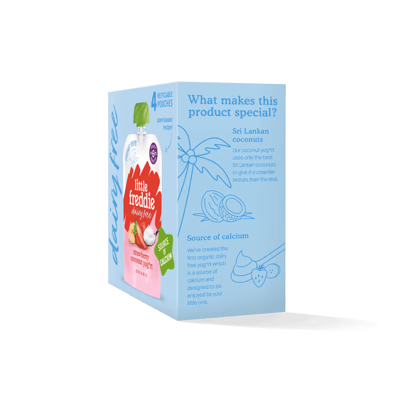 Side of Dairy free strawberry coconut yoghurt multipack 