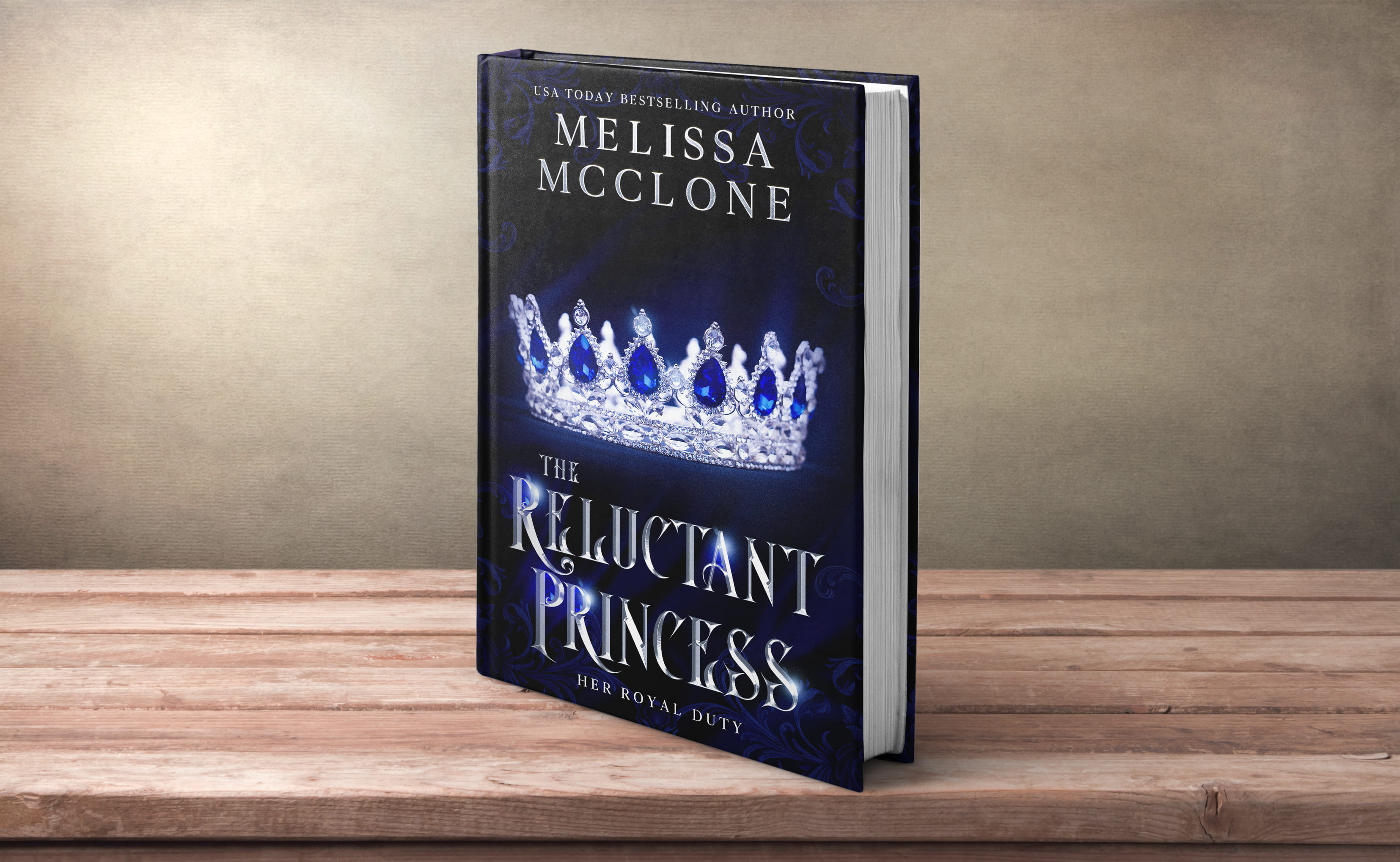 An image of the book cover design for a book "Reluctant Princess"