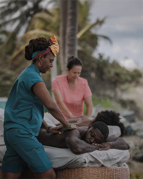 private massage at Indo House St john