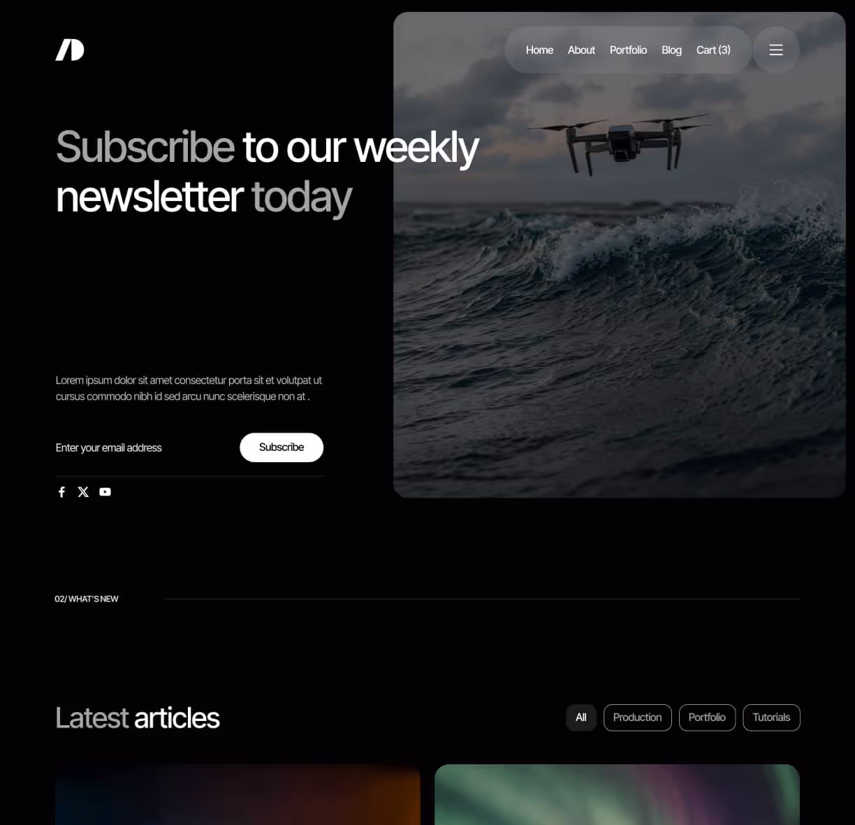 Cinemaflow - Blog V3 Page - Ultimate Video Agency Webflow Template 