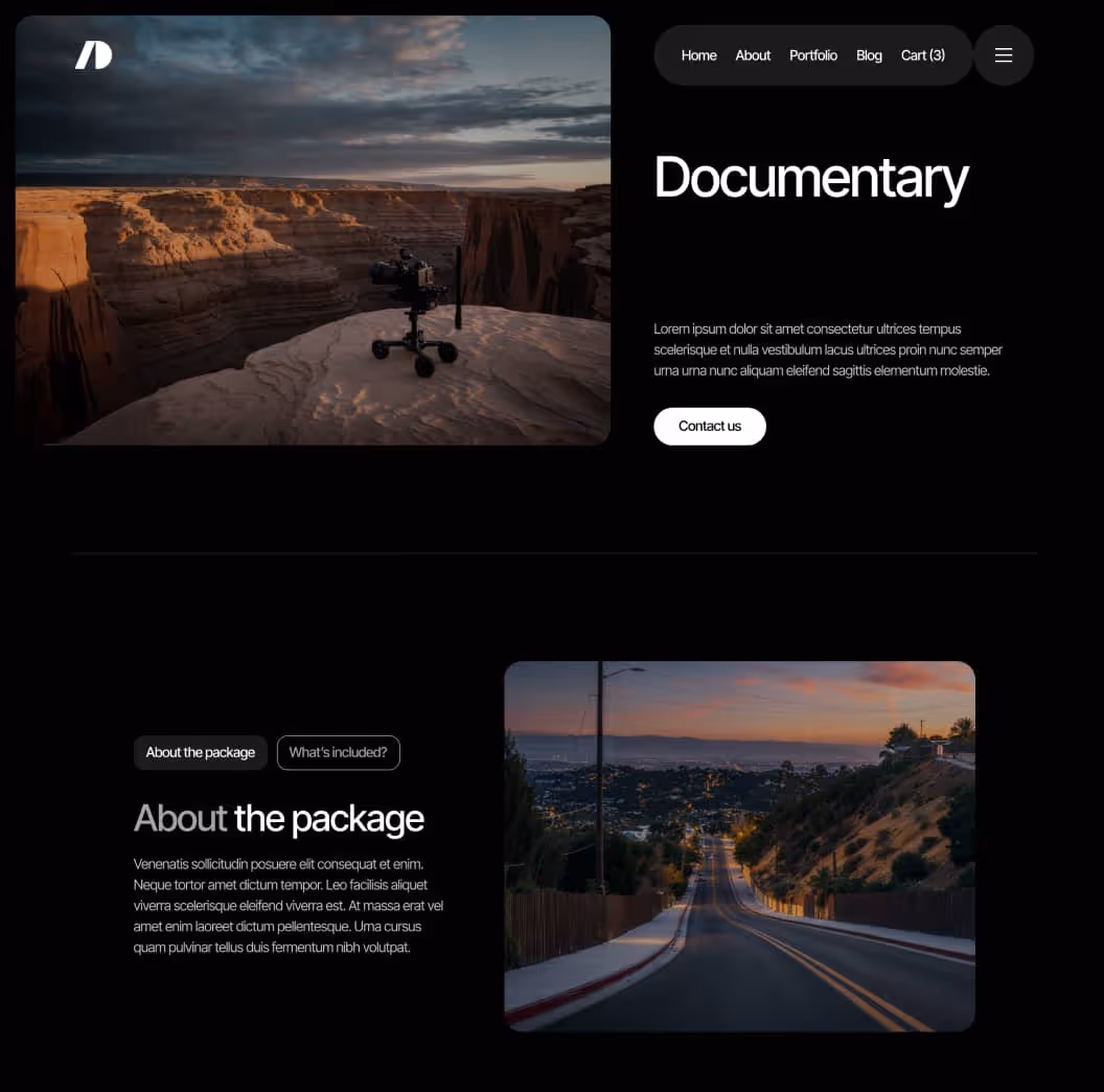 Cinemaflow - Service Single Page - Ultimate Video Agency Webflow Template
