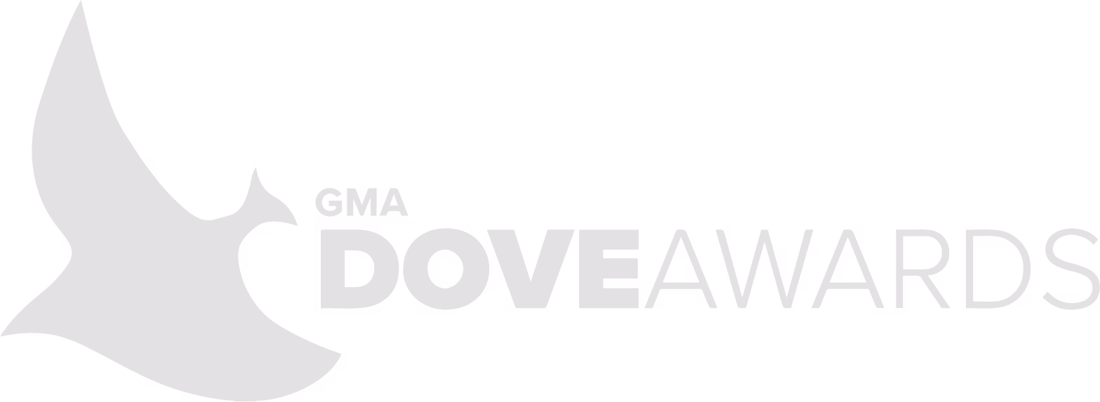 Logo of the CMA Dove Awards featuring a stylized dove graphic to the left of the text.
