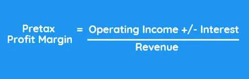 Pretax Profit Margin Calculation
