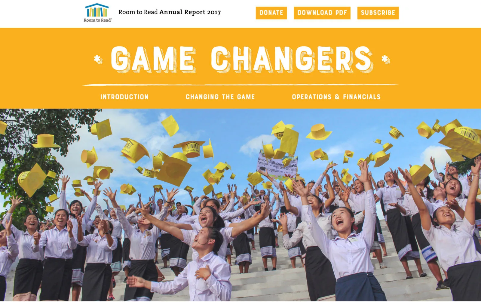 room to read annual report