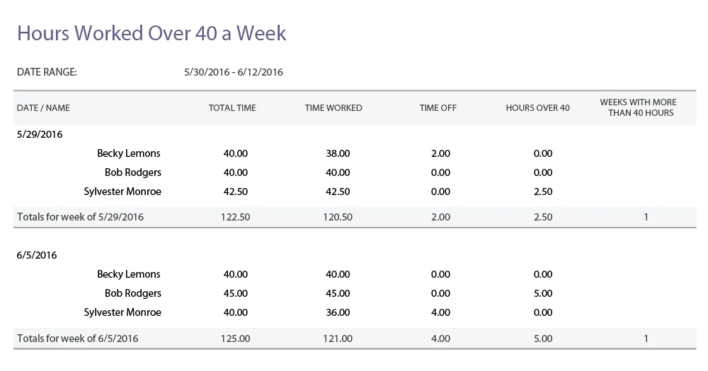 nonprofit timesheet template