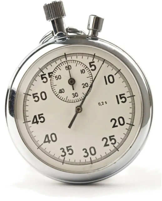 Leveraging Federal Grants - stopwatch tick