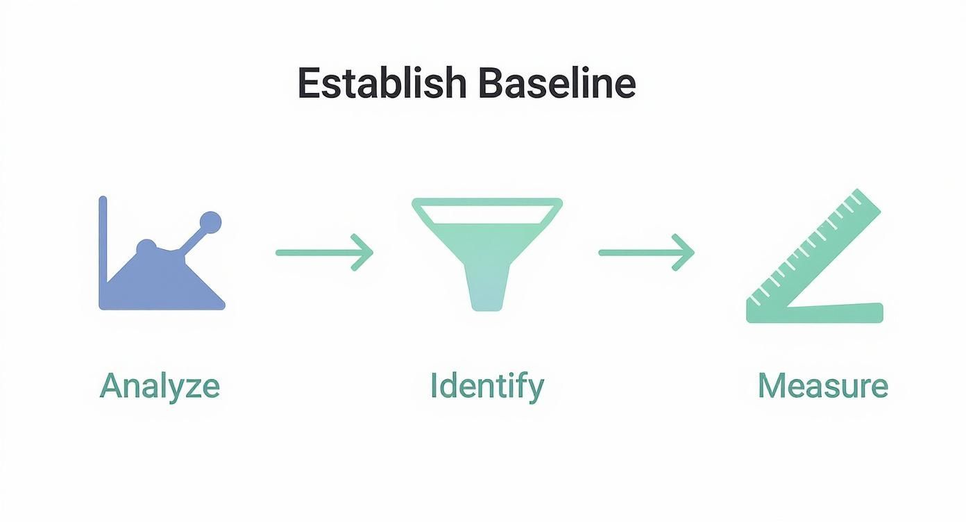 Infographic about how to improve website conversion rates