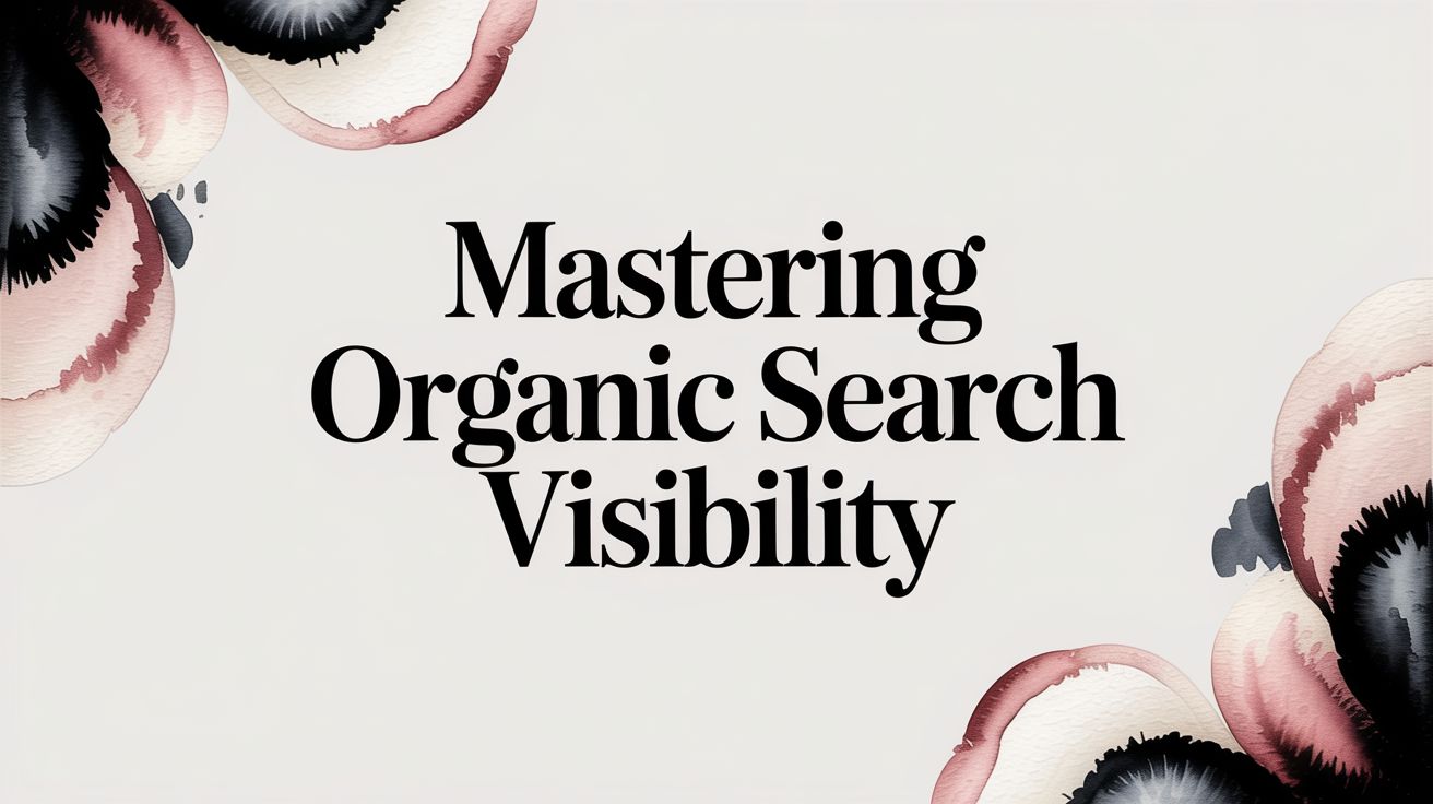 Mastering Organic Search Visibility