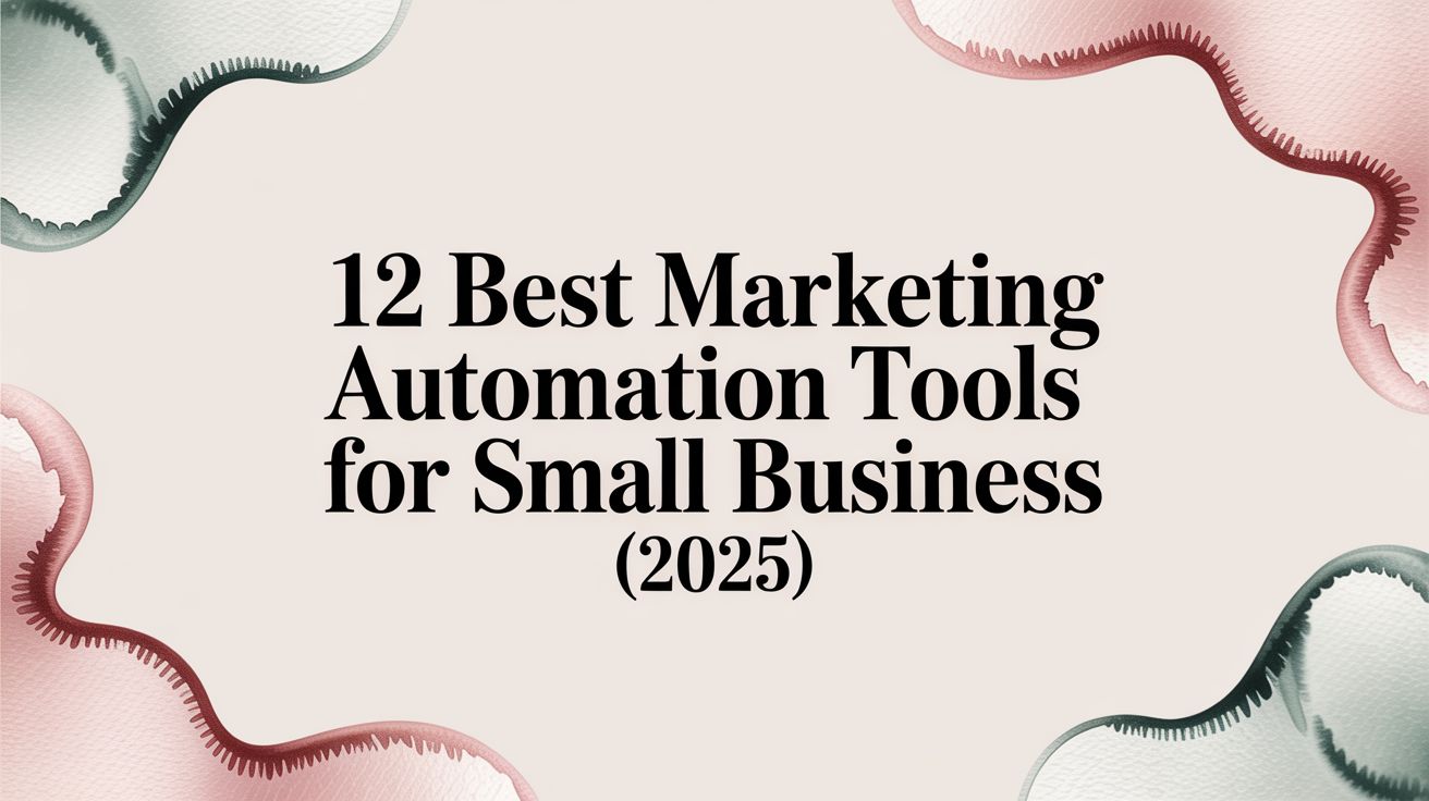 12 Best Marketing Automation Tools for Small Business (2025)