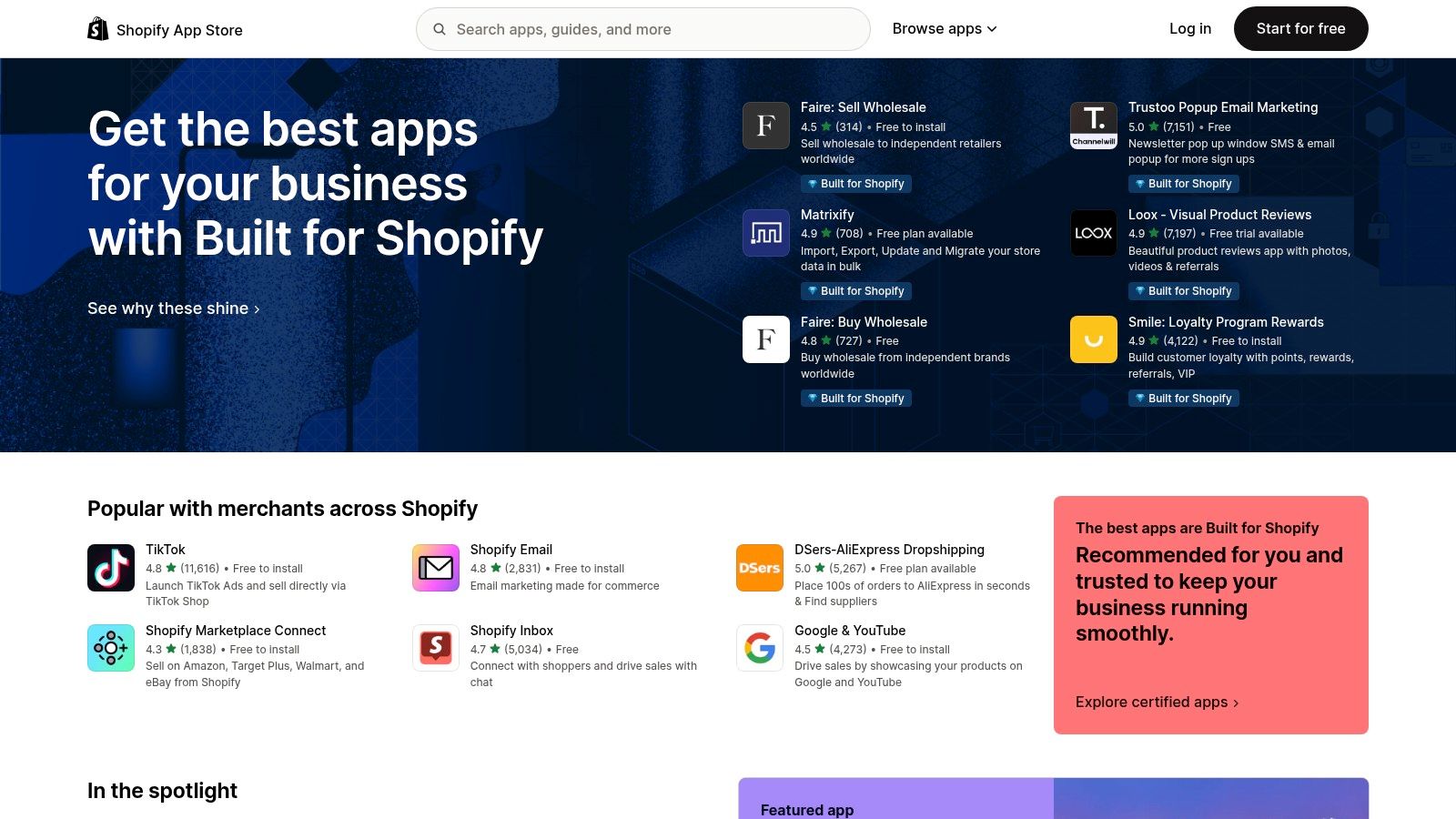 Shopify App Store