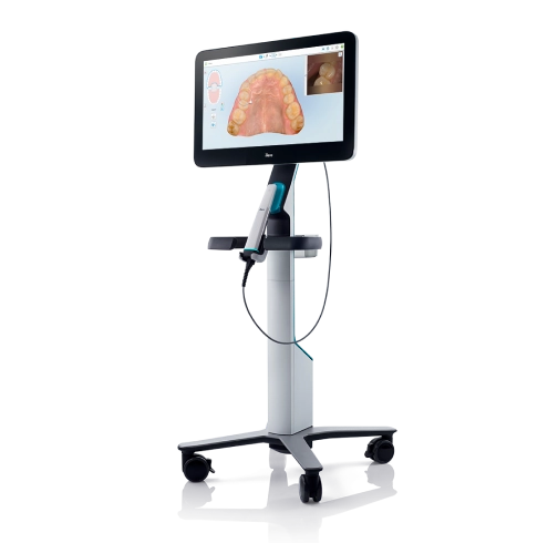 3D dental model displayed using the iTero Element 5D digital scanning system