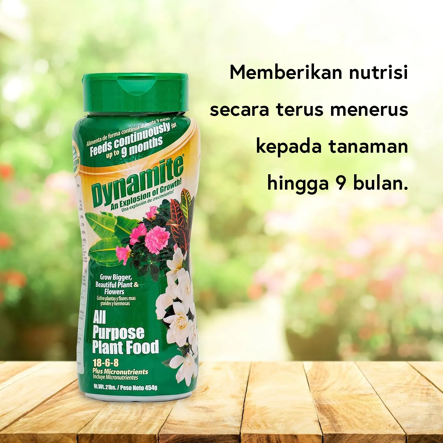 Pupuk Dynamite dengan Deskripsi Slow Release Hingga 9 Bulan