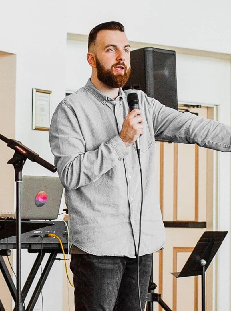 Our Church Speaker Photo - Worship X Webflow Template