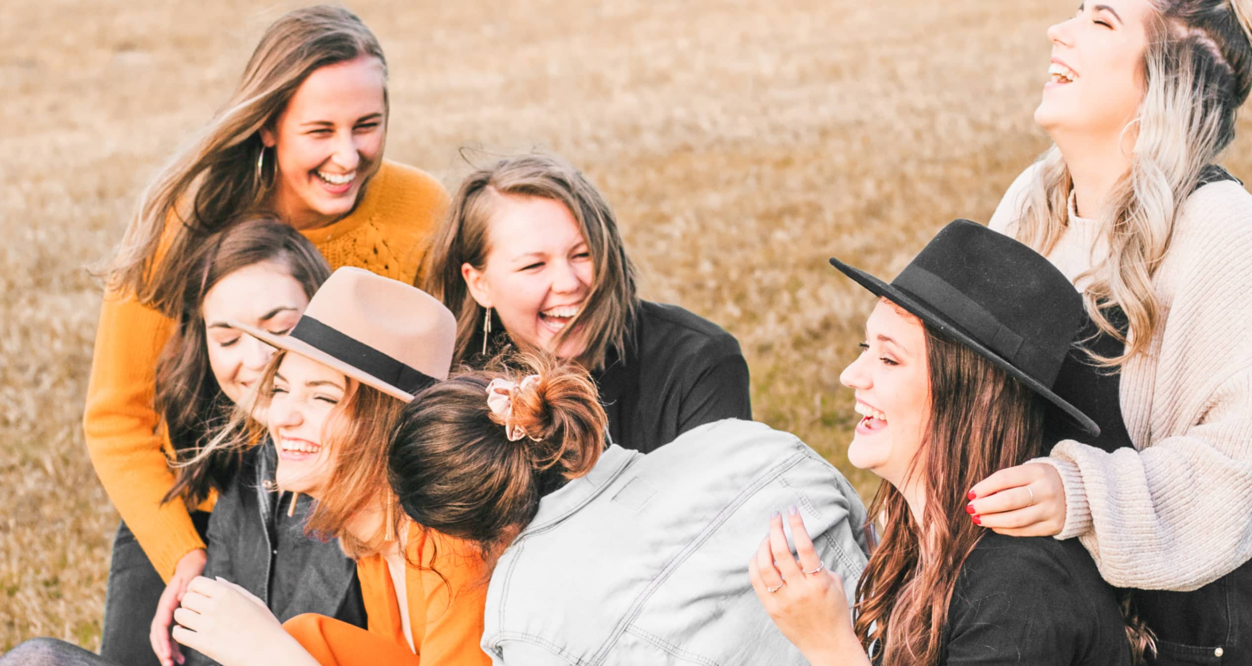 Womans Friends Photo - Worship X Webflow Template