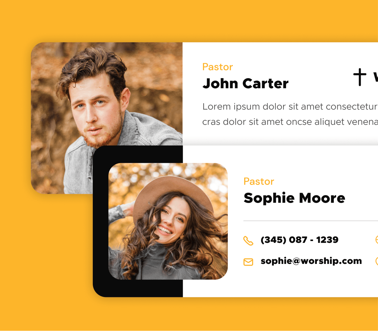 Email Signature Also - Worship X Webflow Template