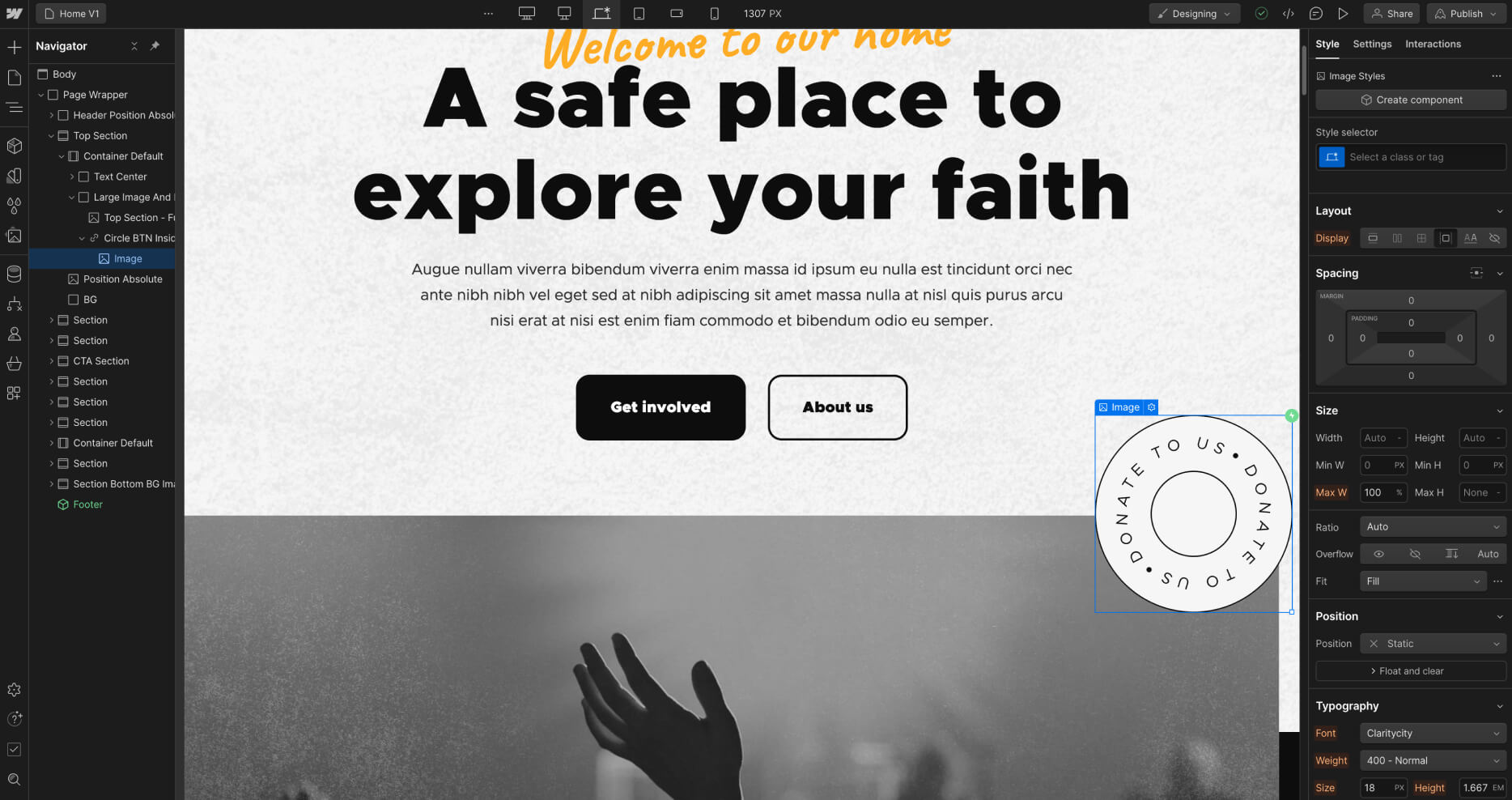 Icons And Graphics - Worship X Webflow Template