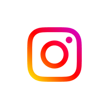 Instagram app icon with a gradient outline of a camera.