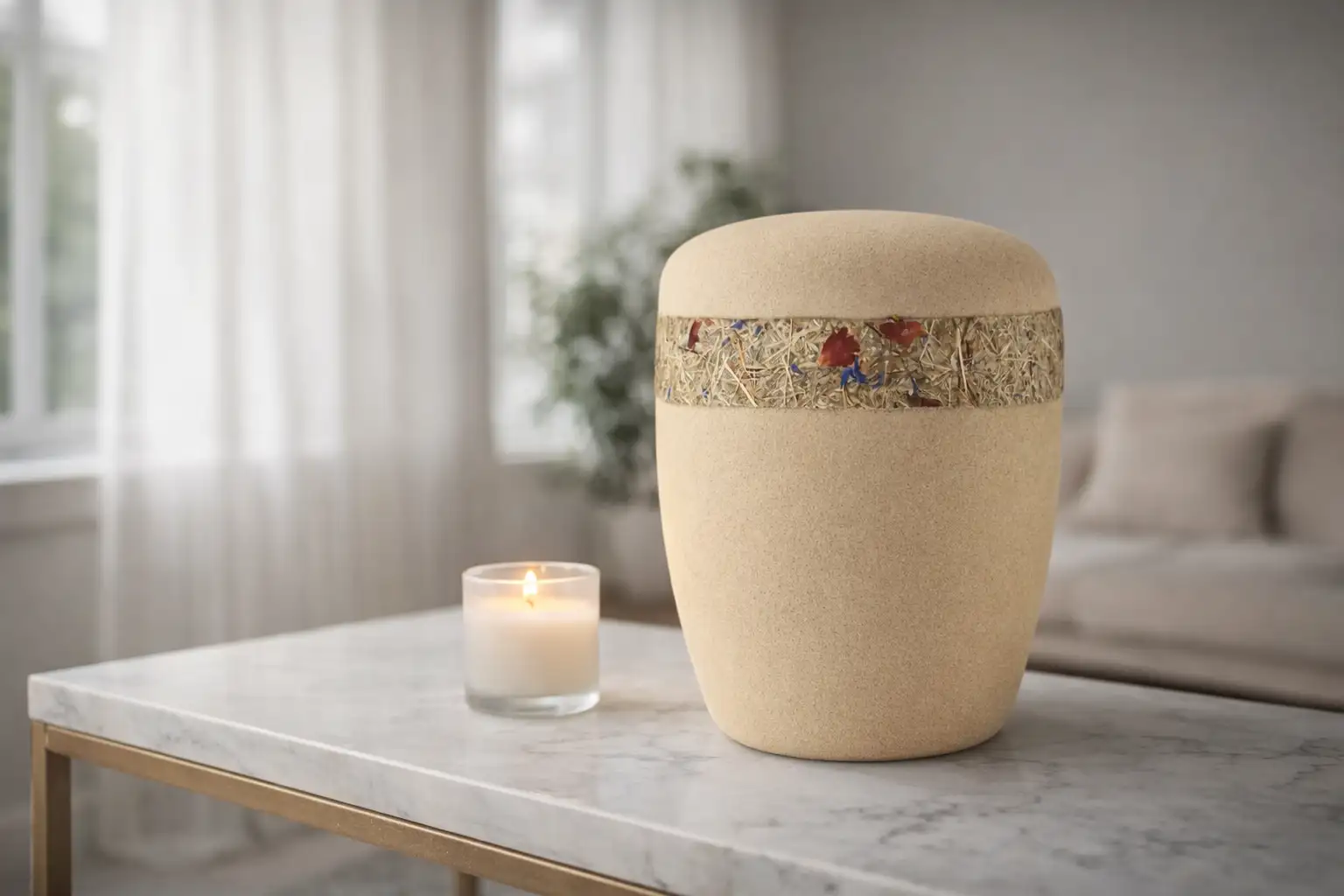 [background image] comforting setting (for a cemetery & funeral home)