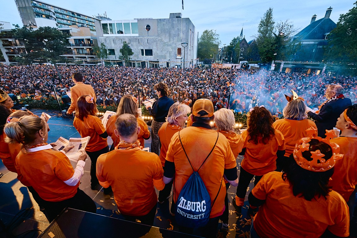 Karin Dirkx tijdens Tilburg Zingt