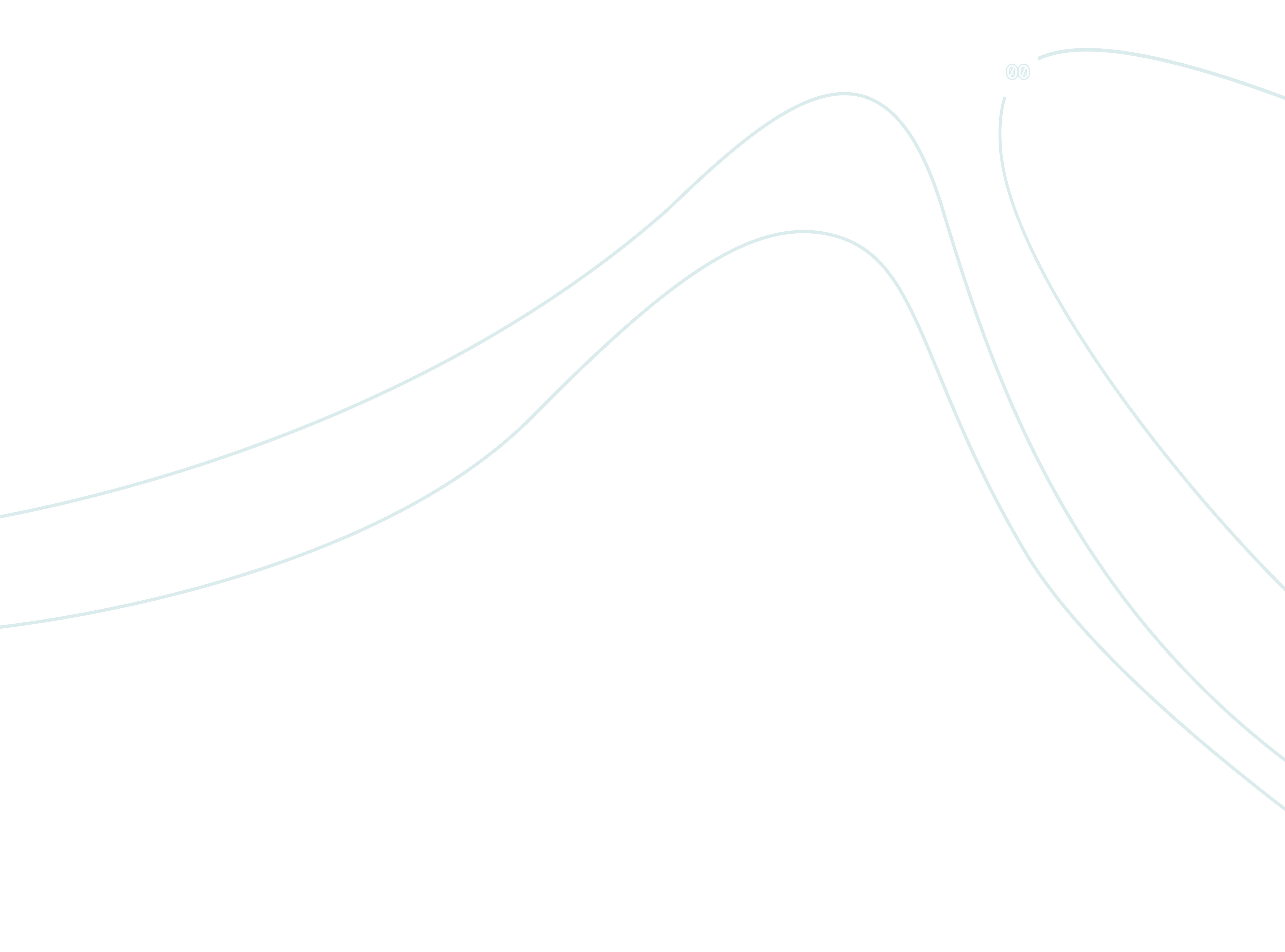 Abstract illustration of curved lines in teal against a black background, symbolizing fluid motion and connectivity.