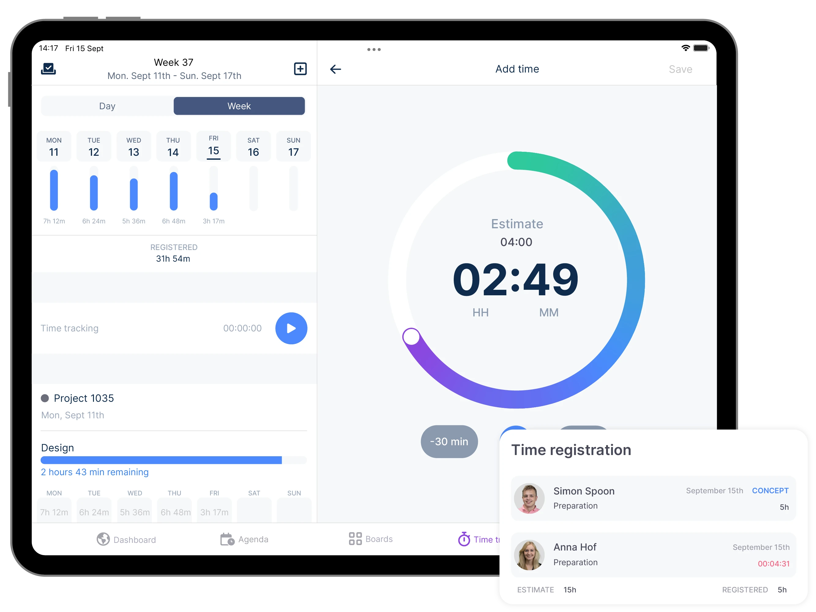 Insight into your pre- and post-calculation