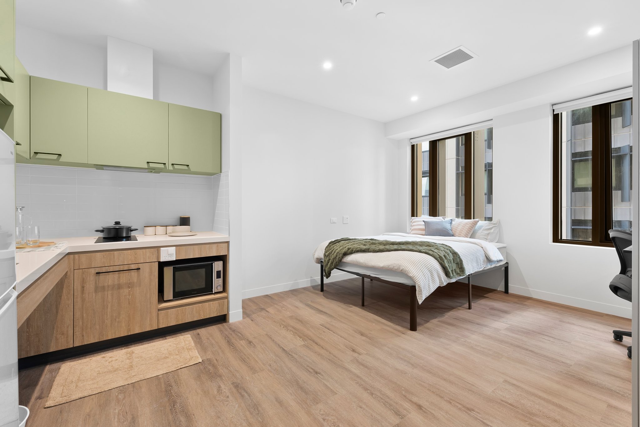 Rent private studio apartments surrounded by amenities