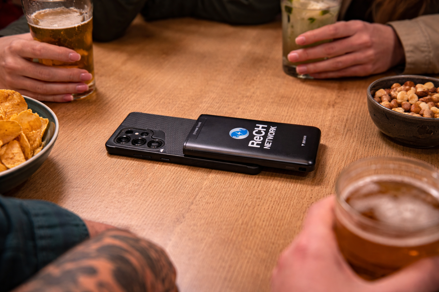 image of tech conference scene for a tech gadgets store