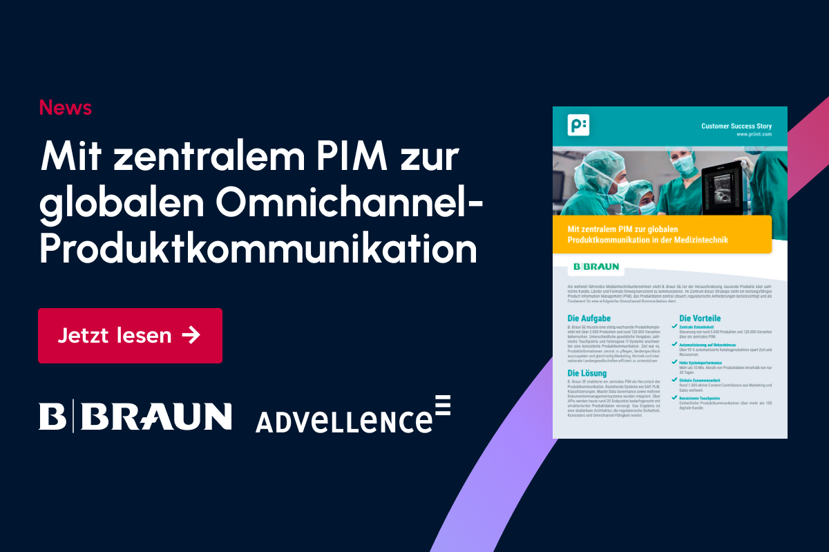 B. Braun Customer Success Story: Mit zentralem PIM zur globalen Omnichannel-Produktkommunikation