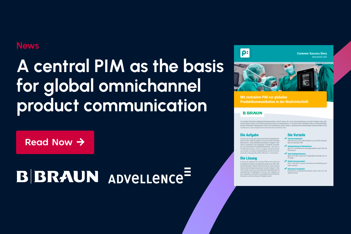 B. Braun Customer Success Story: a central PIM as the basis for global omnichannel product communication