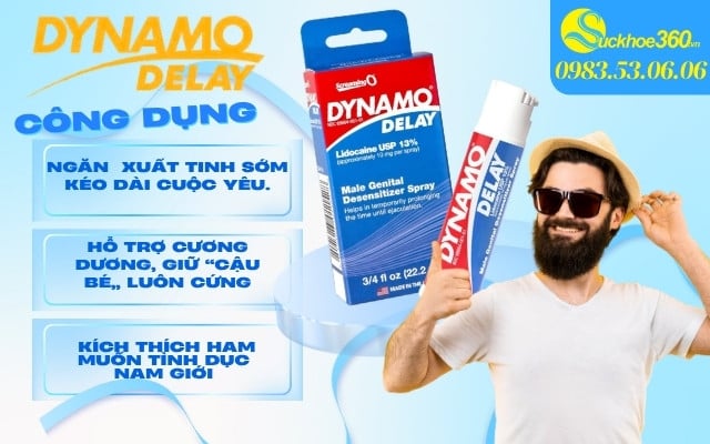 xịt chống xuất tinh sớm dynamo delay