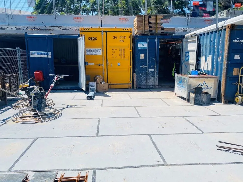 Honcho Fire Rated Chief Board HD protecting concrete - Cranbrook College - Richard Crookes — Schools and Education sector product