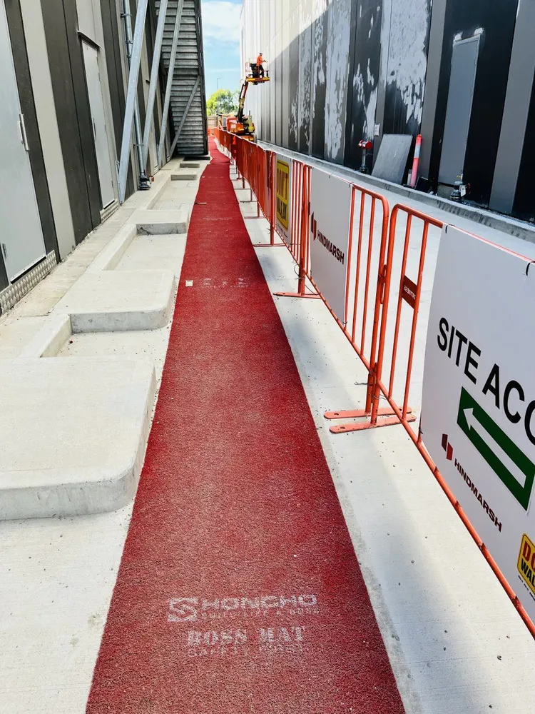 Hindmarsh Branded Boss Mat HD. Data Centre project - Hindmarsh NSW — Data Centres sector product